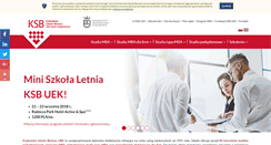 Desktop Screenshot of ksb.biz.pl